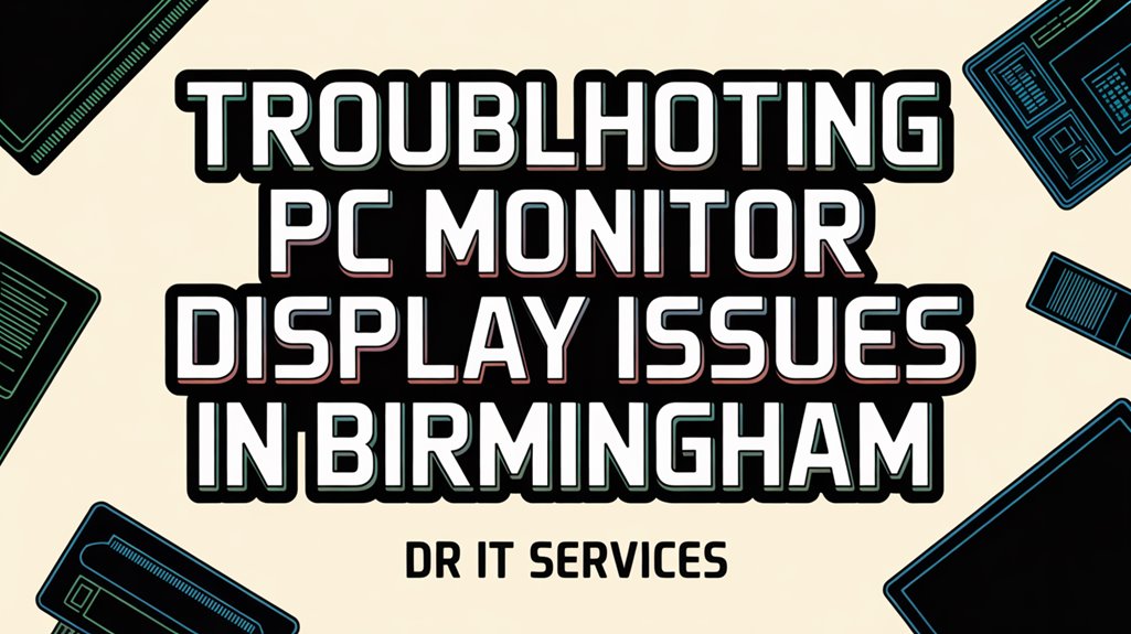 birmingham monitor display troubleshooting