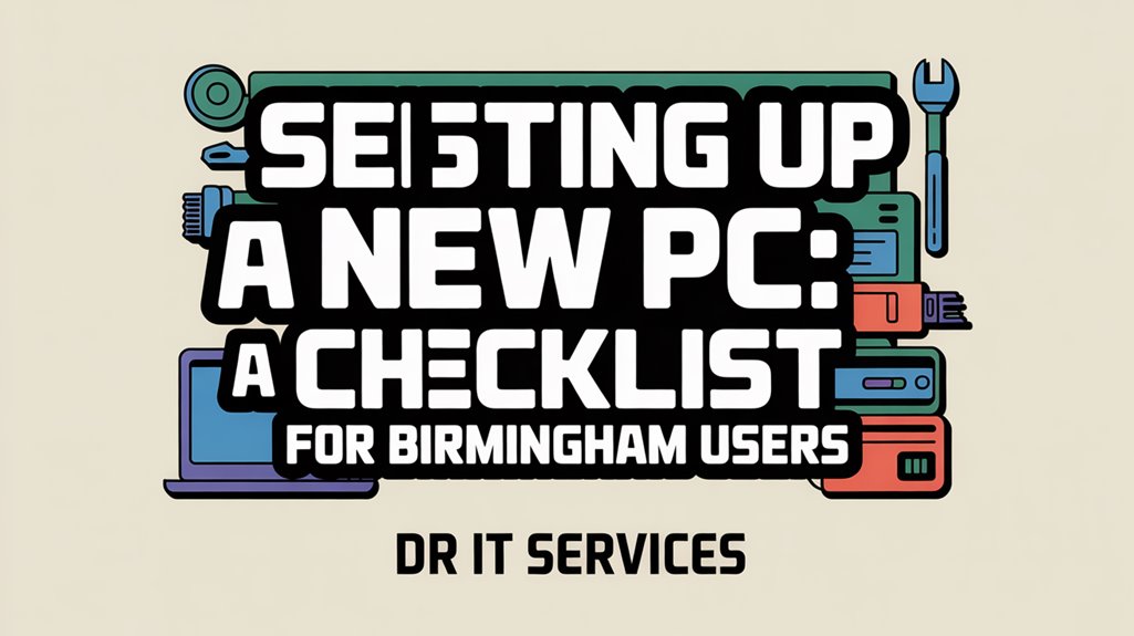 birmingham pc setup checklist