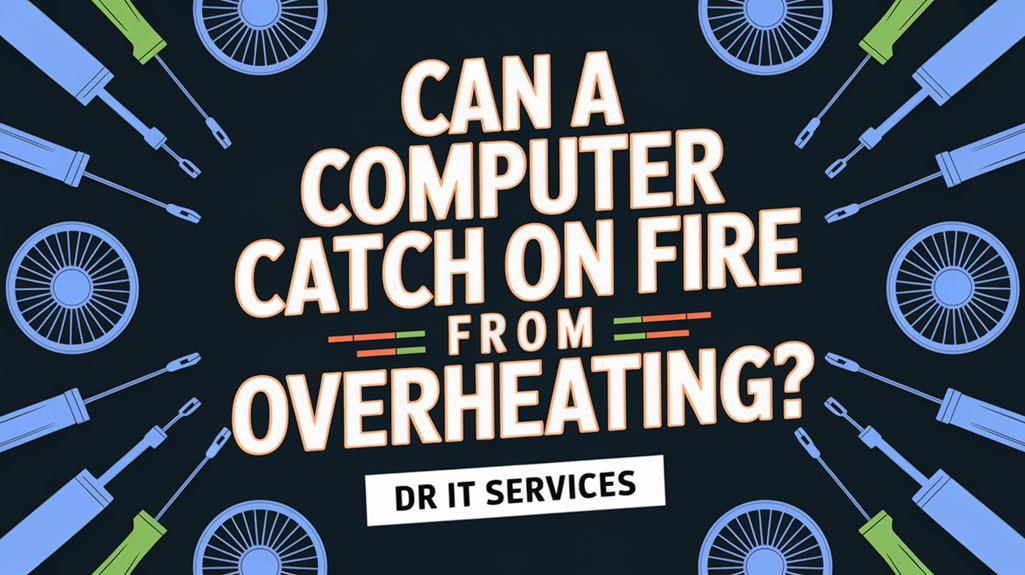 computer overheating fire risk