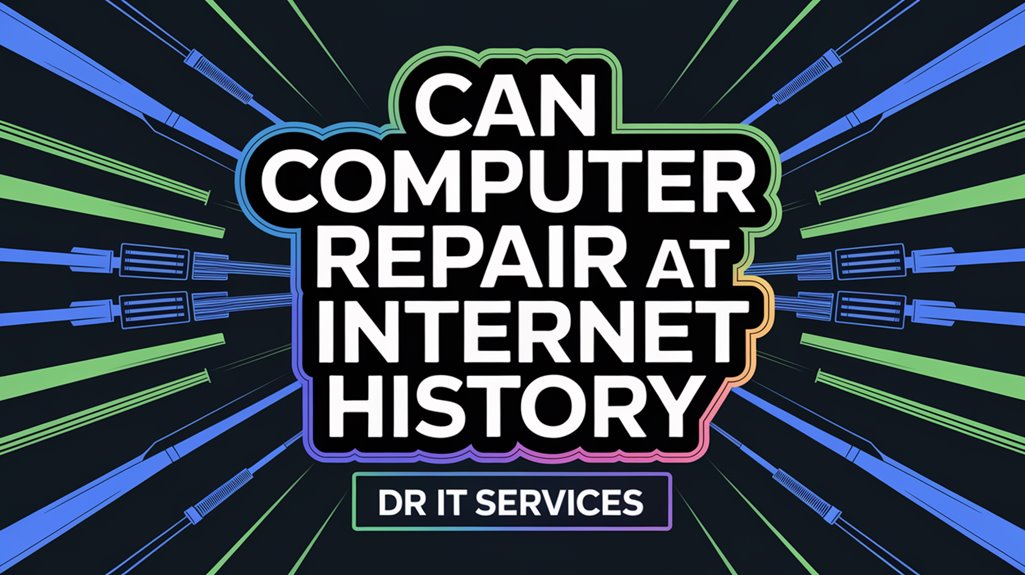 computer repair access history