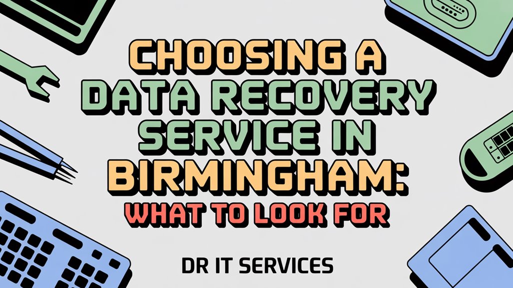 data recovery service selection