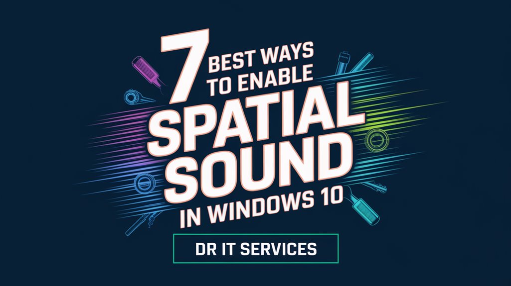 enable spatial sound windows 10