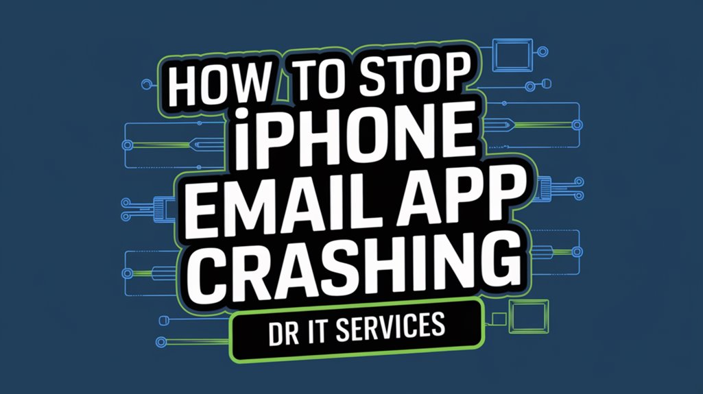 fix iphone email crashes