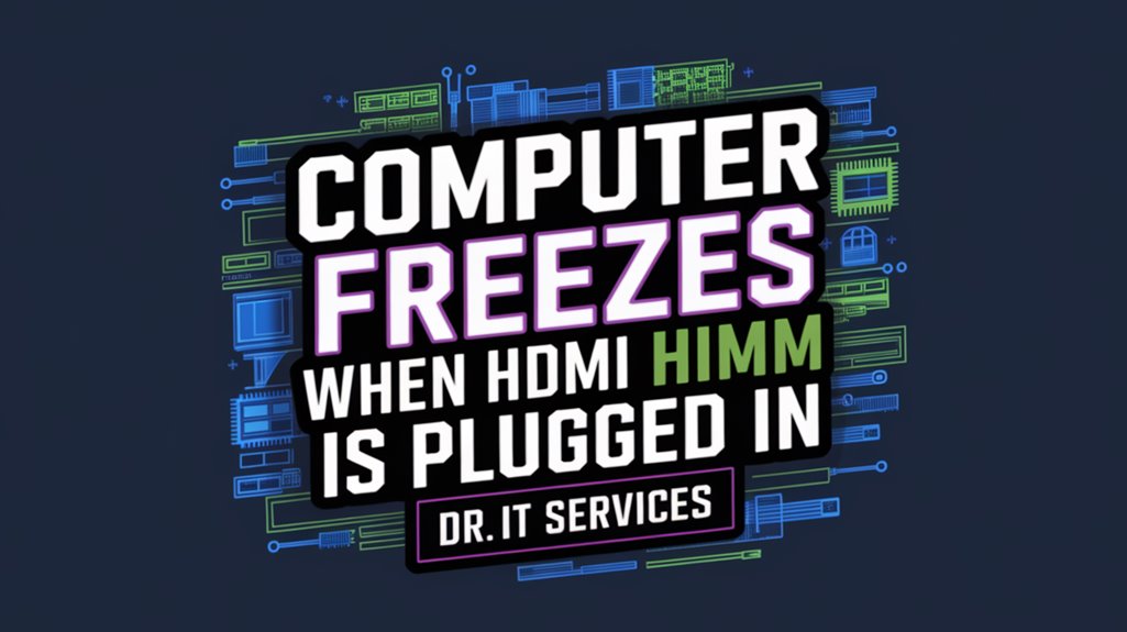 hdmi connection causes freezing