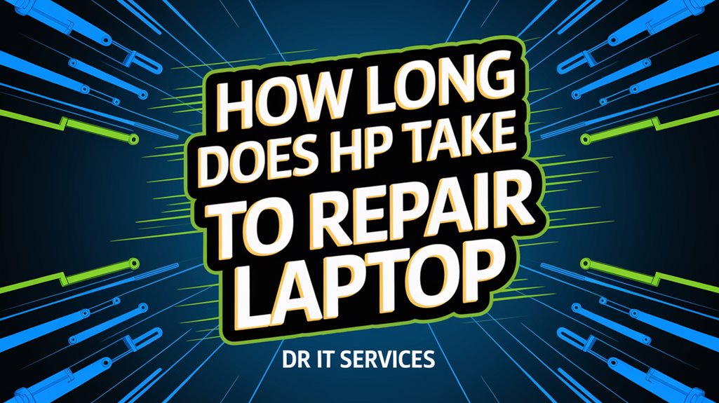 hp laptop repair duration