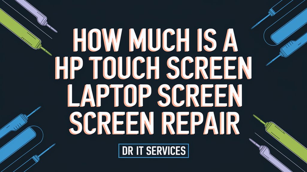 hp laptop screen repair cost