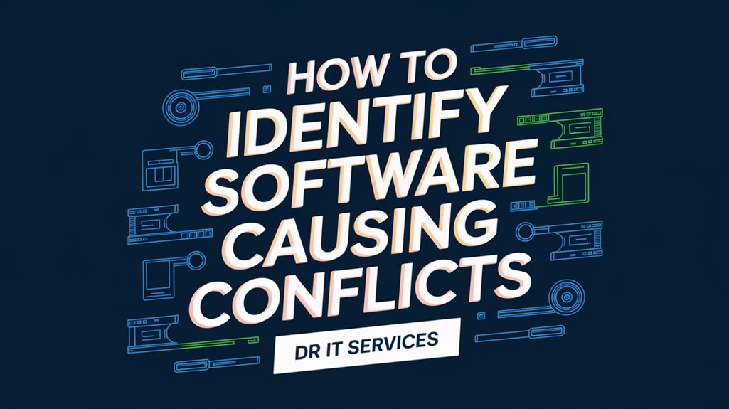 identifying software conflict sources