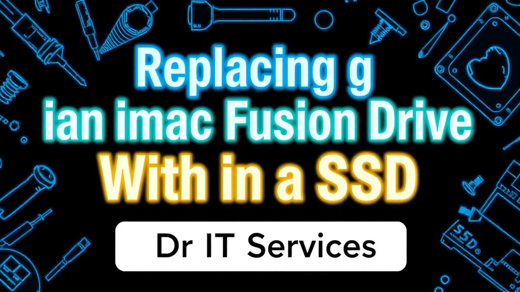 Replacing an Imac Fusion Drive With an SSD in Birmingham