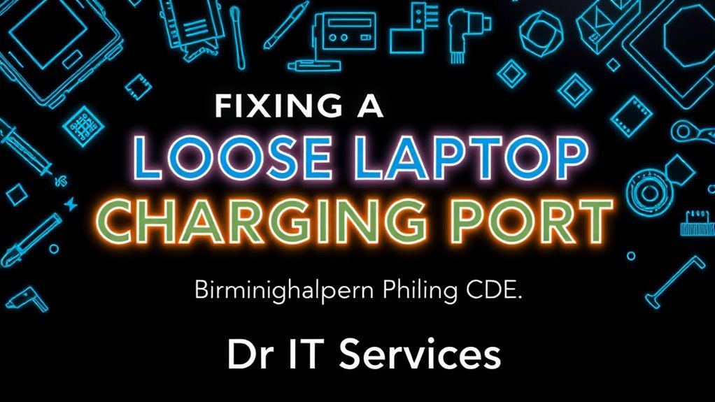 Fixing a Loose Laptop Charging Port: Birmingham Repair Guide