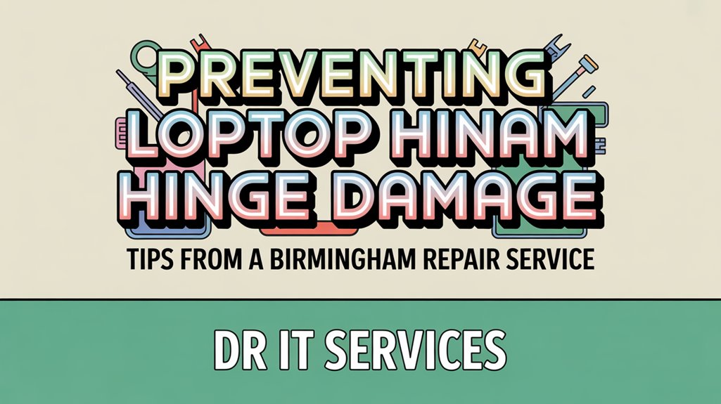 laptop hinge damage prevention