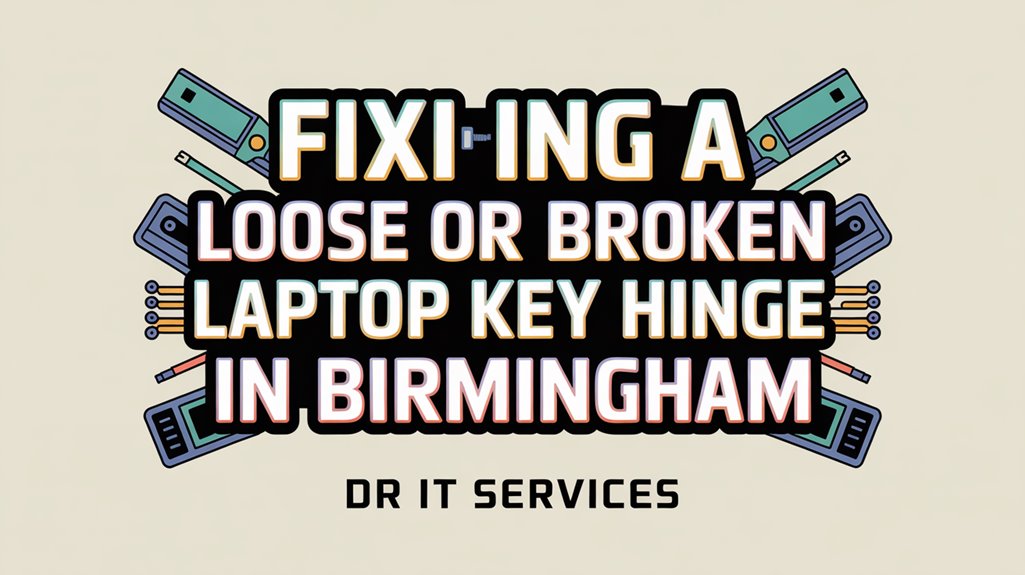 laptop key hinge repair