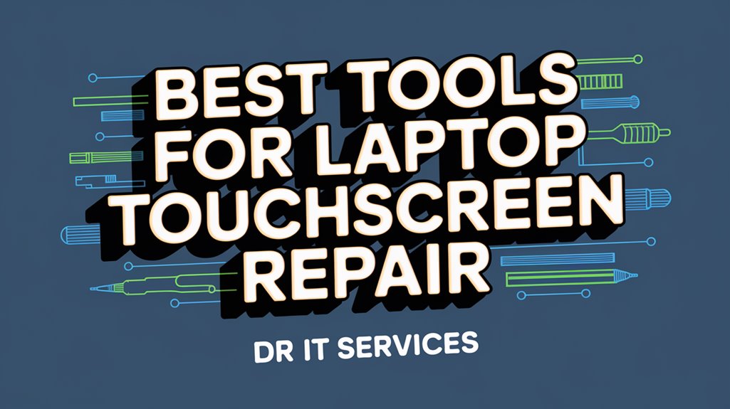 laptop touchscreen repair tools