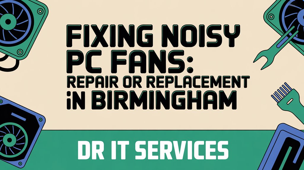 noisy pc fan repair
