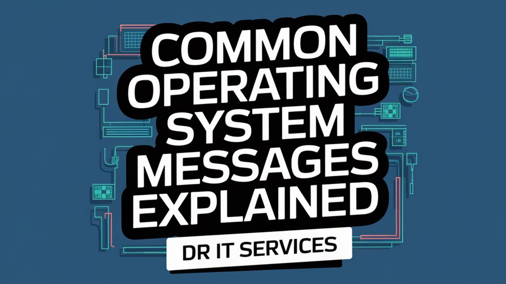 operating system error messages
