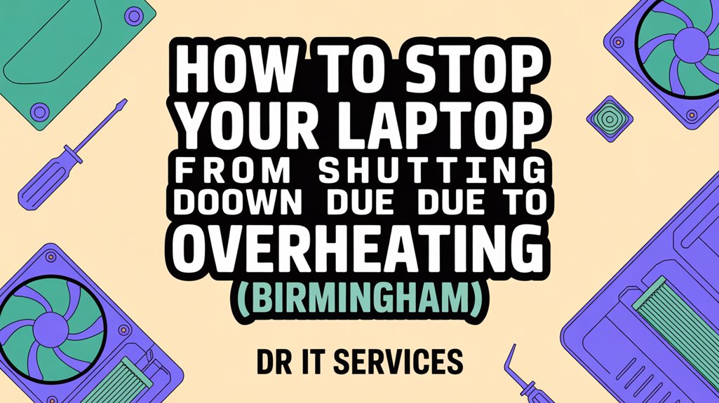 prevent laptop overheating shutdown