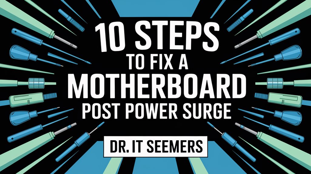 repair motherboard after surge