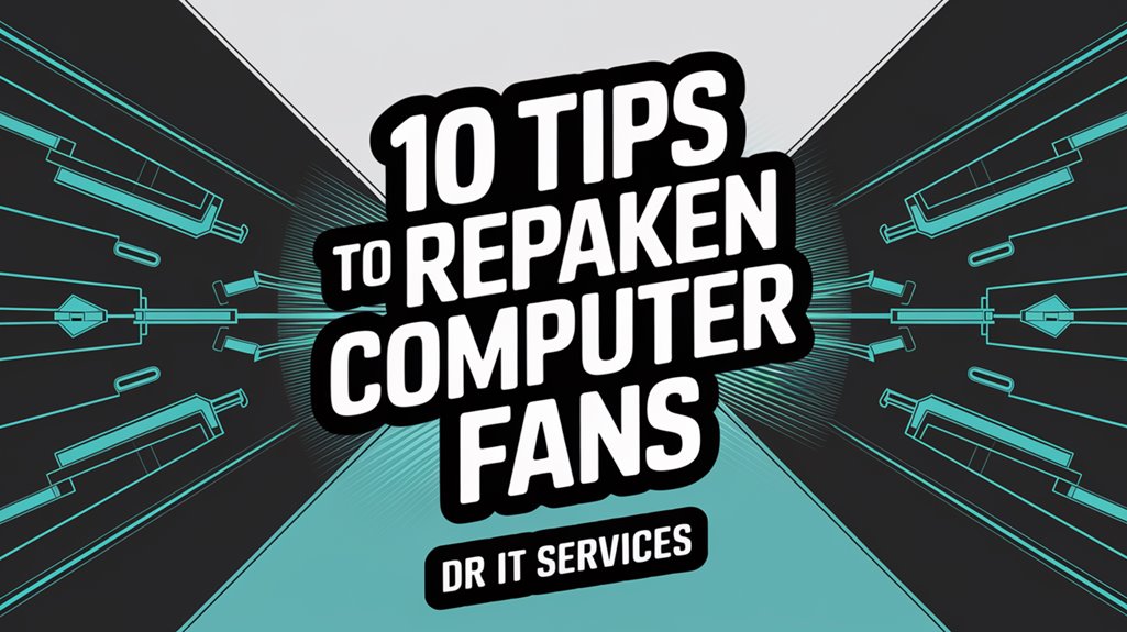 repairing faulty computer fans