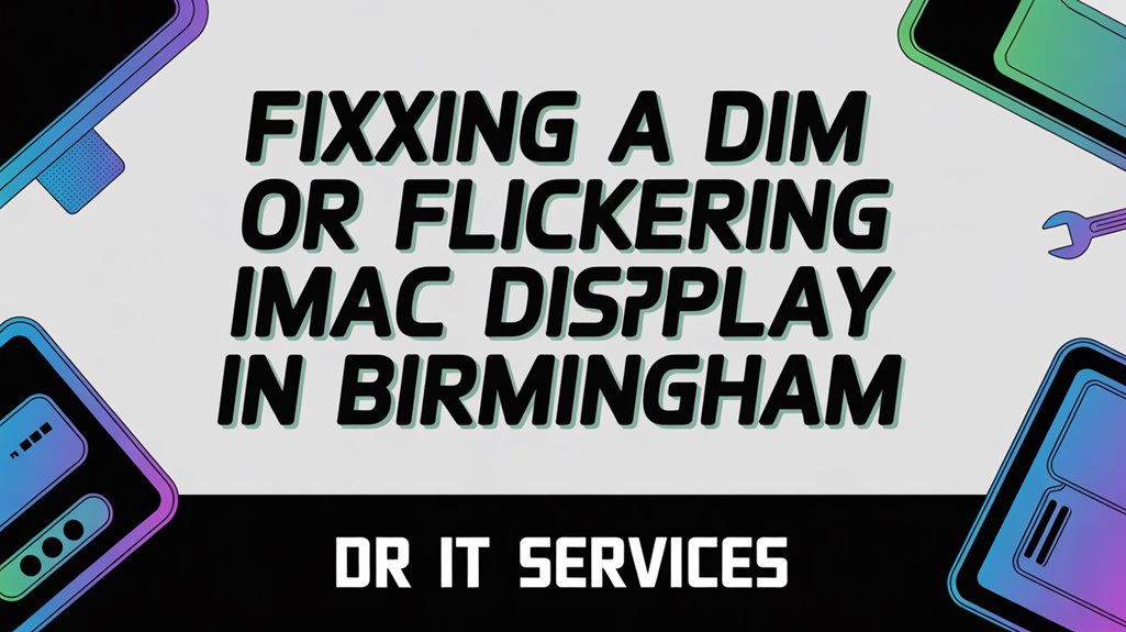 repairing imac display issues