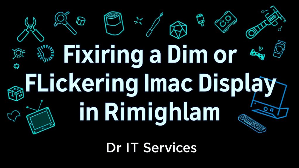 repairing imac display issues yu7dq Fixing a Dim or Flickering Imac Display in Birmingham