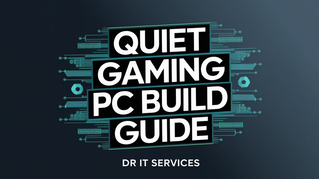 silent gaming computer assembly