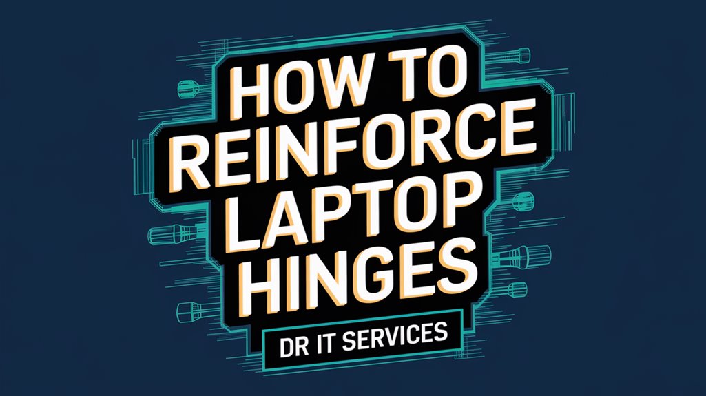 strengthen laptop hinge stability