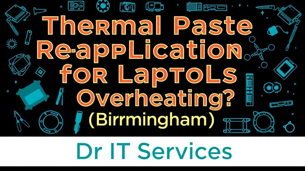 thermal paste and overheating ohgat Thermal Paste Reapplication for Laptops: Does It Help Overheating? (Birmingham)
