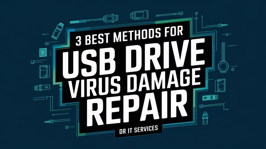 usb drive virus repair
